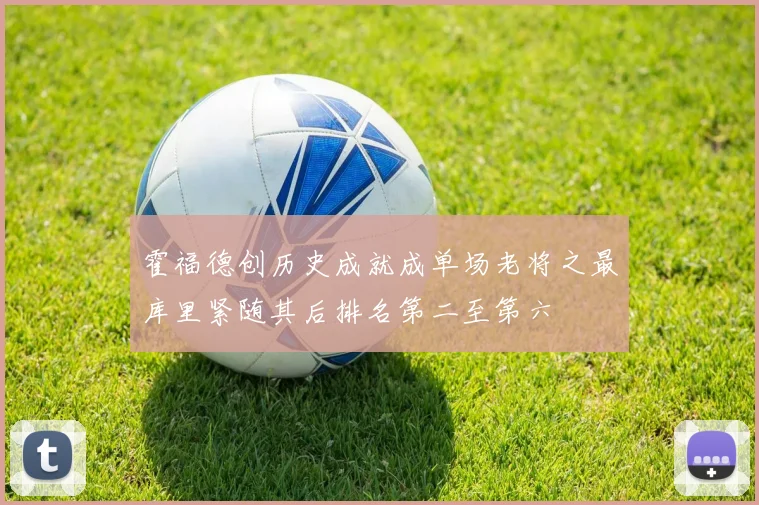 霍福德创历史成就成单场老将之最库里紧随其后排名第二至第六